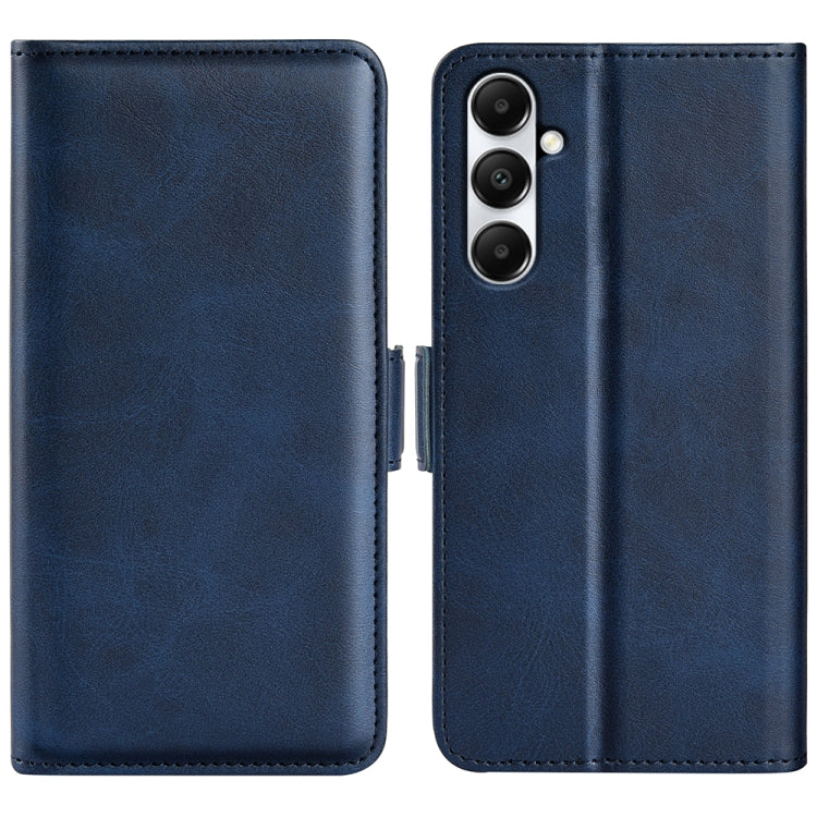 Dual-side Magnetic Buckle Horizontal Flip Leather Phone Case