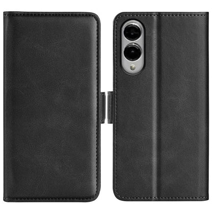 Dual-side Magnetic Buckle Horizontal Flip Leather Phone Case
