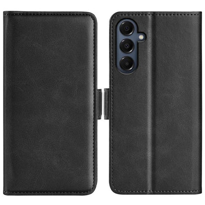 Dual-side Magnetic Buckle Horizontal Flip Leather Phone Case