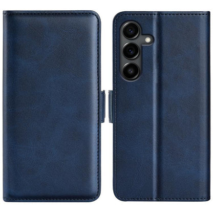 Dual-side Magnetic Buckle Horizontal Flip Leather Phone Case