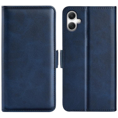 Dual-side Magnetic Buckle Horizontal Flip Leather Phone Case