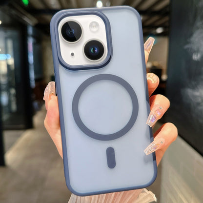 Transparent TPU Hybrid PC Magsafe Phone Case