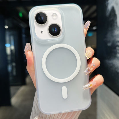 Transparent TPU Hybrid PC Magsafe Phone Case