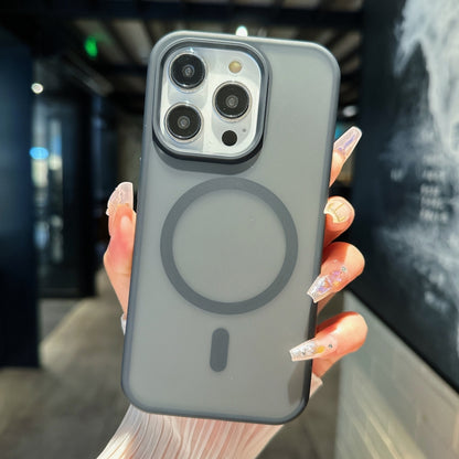 Transparent TPU Hybrid PC Magsafe Phone Case