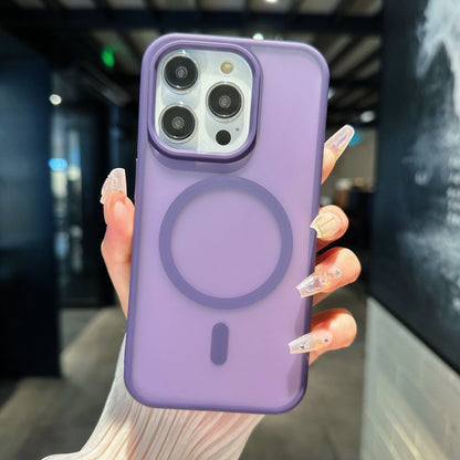 Transparent TPU Hybrid PC Magsafe Phone Case