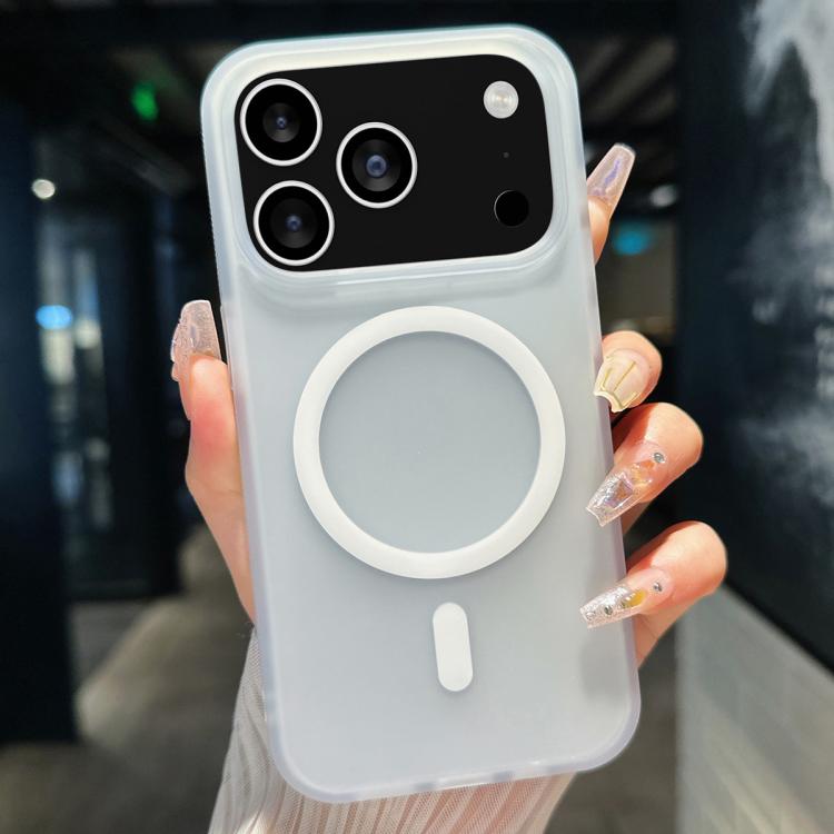 Transparent TPU Hybrid PC Magsafe Phone Case