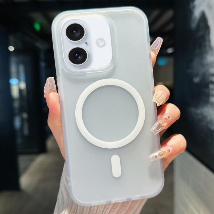 Transparent TPU Hybrid PC Magsafe Phone Case