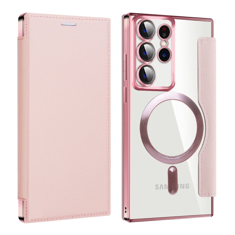Shield MagSafe RFID Anti-theft Leather Phone Case, For Samsung Galaxy S23 FE 5G������������������...