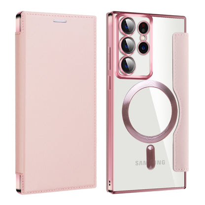 Shield MagSafe RFID Anti-theft Leather Phone Case, For Samsung Galaxy S23 FE 5G������������������...