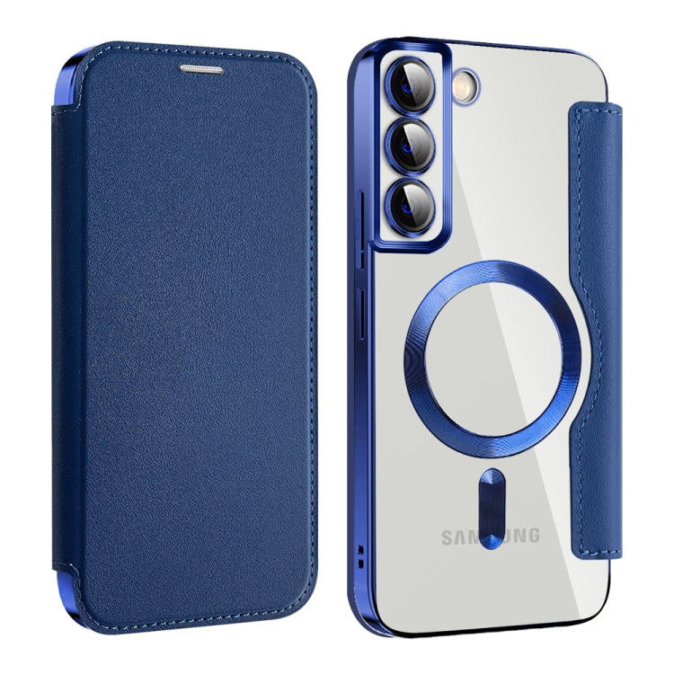 Shield MagSafe RFID Anti-theft Leather Phone Case, For Samsung Galaxy S23 FE 5G������������������...