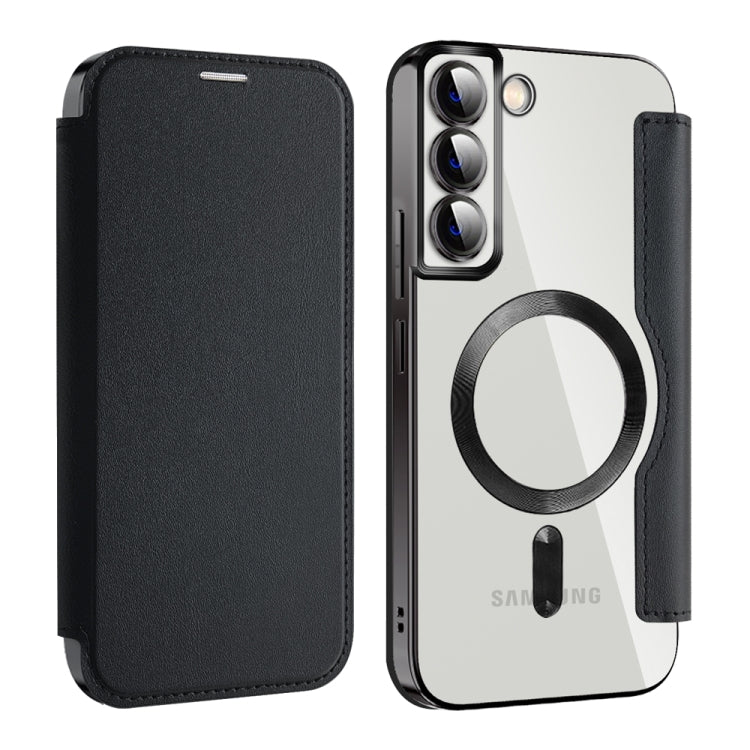 Shield MagSafe RFID Anti-theft Leather Phone Case, For Samsung Galaxy S23 FE 5G������������������...
