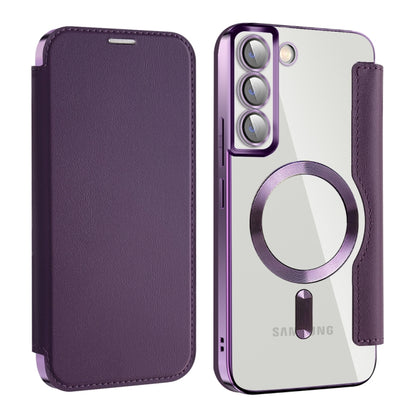 Shield MagSafe RFID Anti-theft Leather Phone Case, For Samsung Galaxy S23 FE 5G������������������...