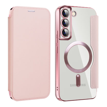 Shield MagSafe RFID Anti-theft Leather Phone Case, For Samsung Galaxy S23 FE 5G������������������...