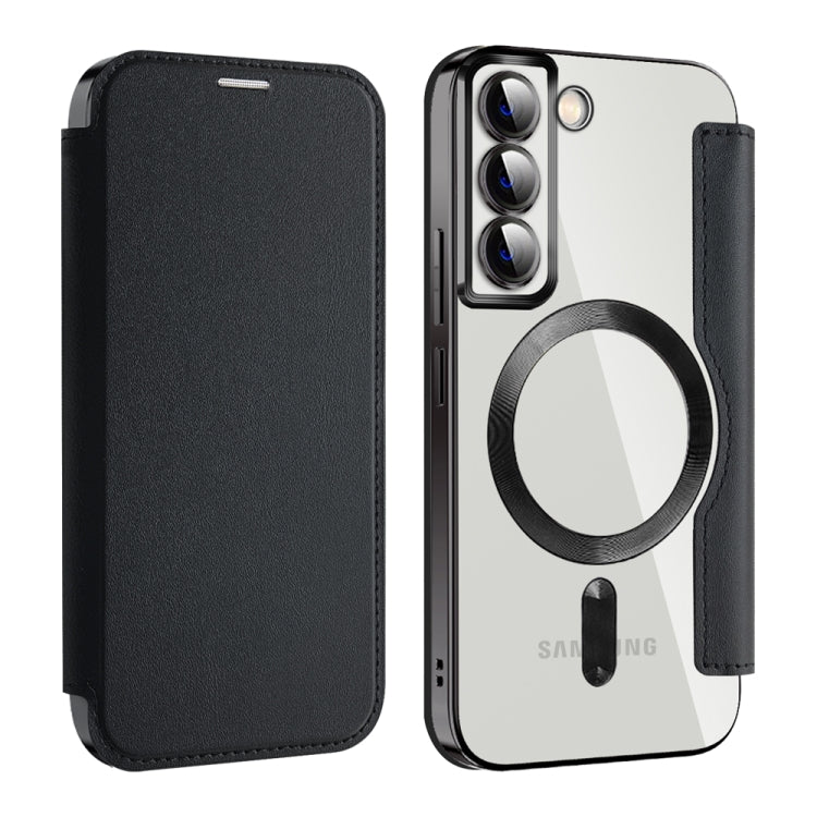 Shield MagSafe RFID Anti-theft Leather Phone Case, For Samsung Galaxy S23 FE 5G������������������...