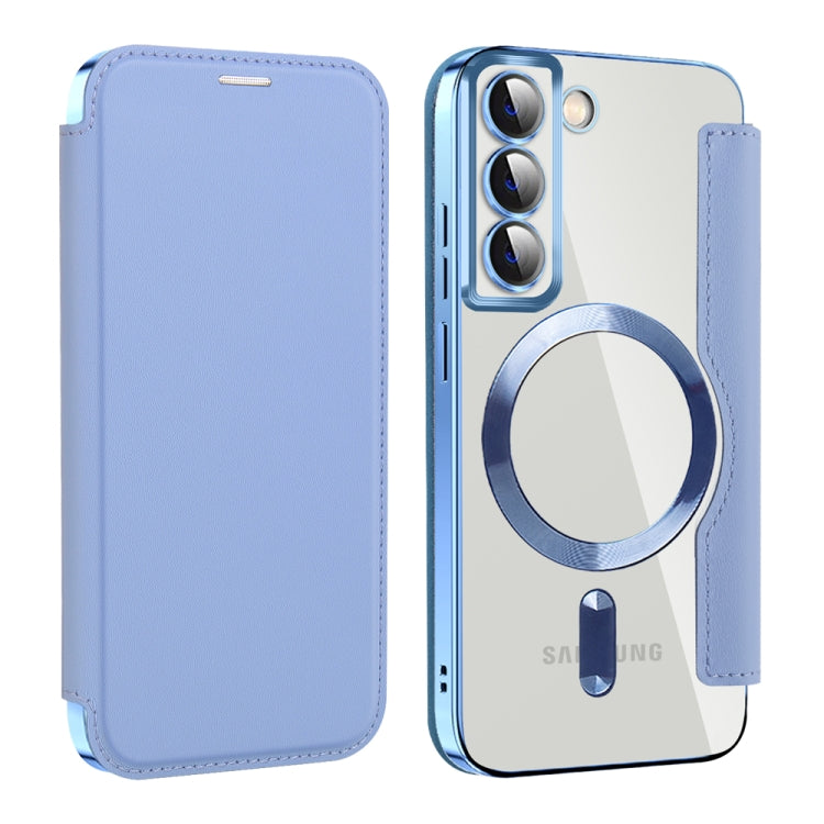 Shield MagSafe RFID Anti-theft Leather Phone Case, For Samsung Galaxy S23 FE 5G������������������...