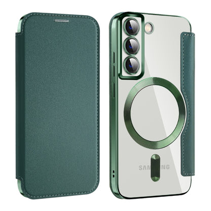 Shield MagSafe RFID Anti-theft Leather Phone Case, For Samsung Galaxy S23 FE 5G������������������...