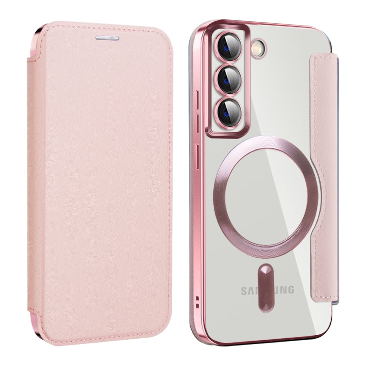Shield MagSafe RFID Anti-theft Leather Phone Case, For Samsung Galaxy S23 FE 5G������������������...