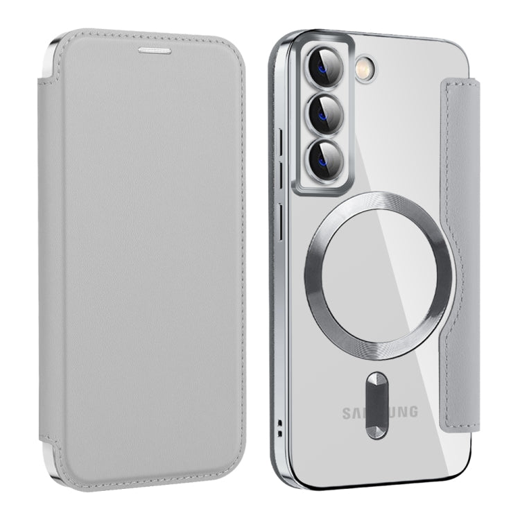 Shield MagSafe RFID Anti-theft Leather Phone Case, For Samsung Galaxy S23 FE 5G������������������...