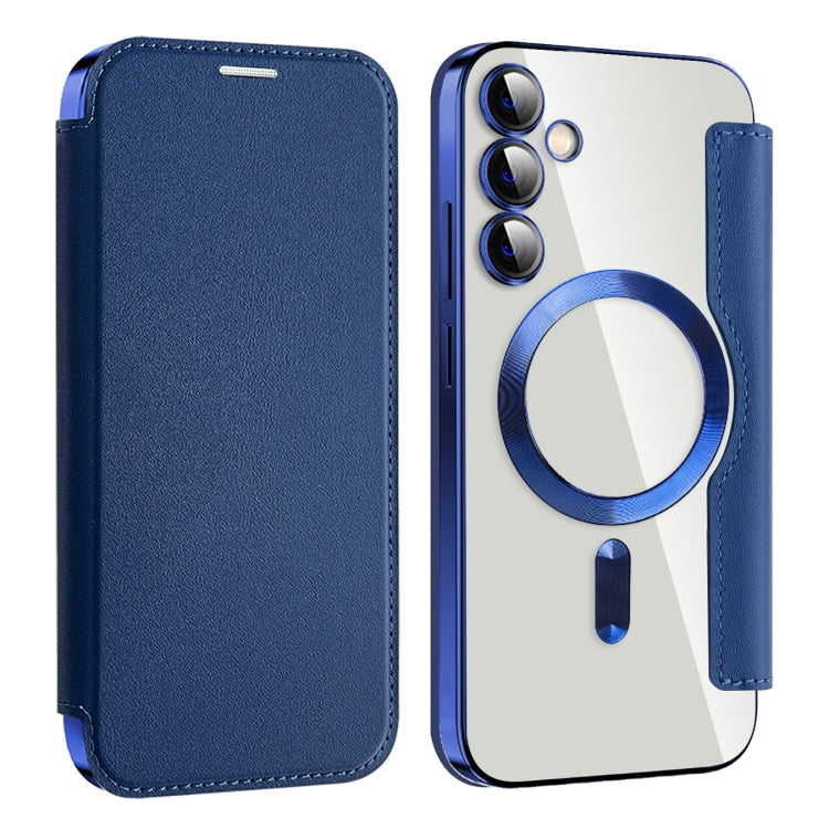 Shield MagSafe RFID Anti-theft Leather Phone Case, For Samsung Galaxy S23 FE 5G������������������...