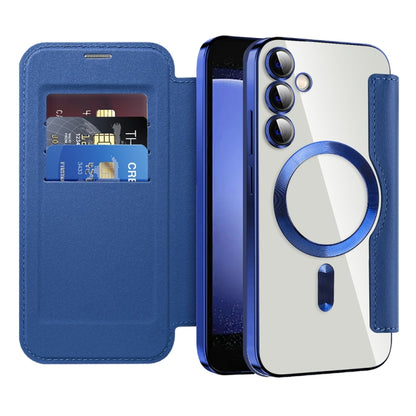 Shield MagSafe RFID Anti-theft Leather Phone Case, For Samsung Galaxy S23 FE 5G������������������...