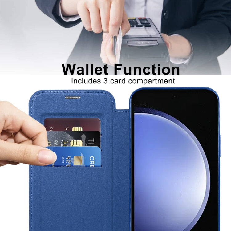 Shield MagSafe RFID Anti-theft Leather Phone Case, For Samsung Galaxy S23 FE 5G������������������...