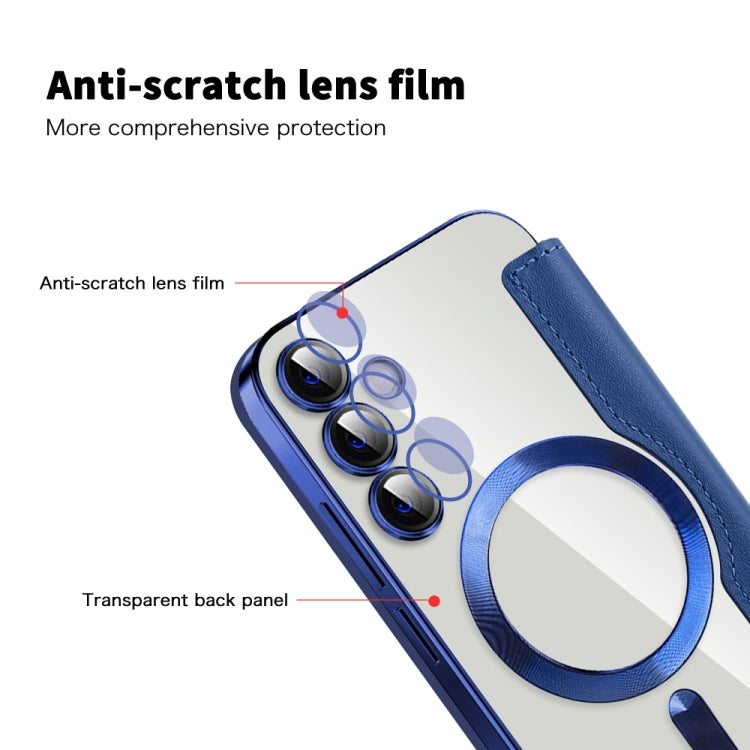 Shield MagSafe RFID Anti-theft Leather Phone Case, For Samsung Galaxy S23 FE 5G������������������...