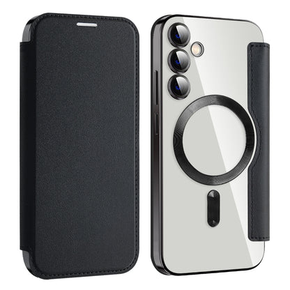 Shield MagSafe RFID Anti-theft Leather Phone Case, For Samsung Galaxy S23 FE 5G������������������...