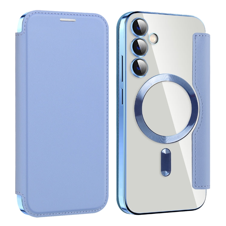 Shield MagSafe RFID Anti-theft Leather Phone Case, For Samsung Galaxy S23 FE 5G������������������...