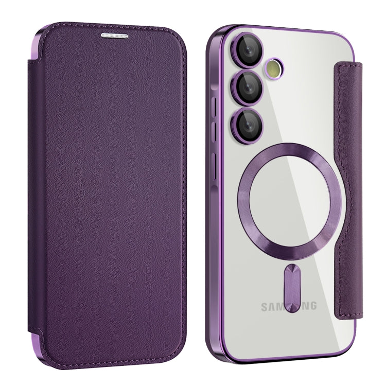 Shield MagSafe RFID Anti-theft Leather Phone Case, For Samsung Galaxy A56 5G���������������������...