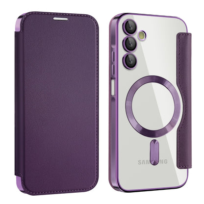 Shield MagSafe RFID Anti-theft Leather Phone Case, For Samsung Galaxy A56 5G���������������������...