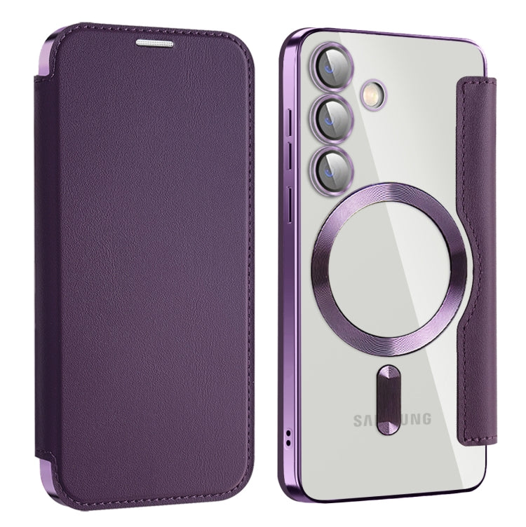 Shield MagSafe RFID Anti-theft Leather Phone Case, For Samsung Galaxy A56 5G���������������������...