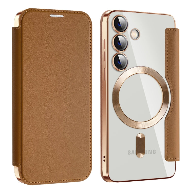 Shield MagSafe RFID Anti-theft Leather Phone Case, For Samsung Galaxy A56 5G���������������������...