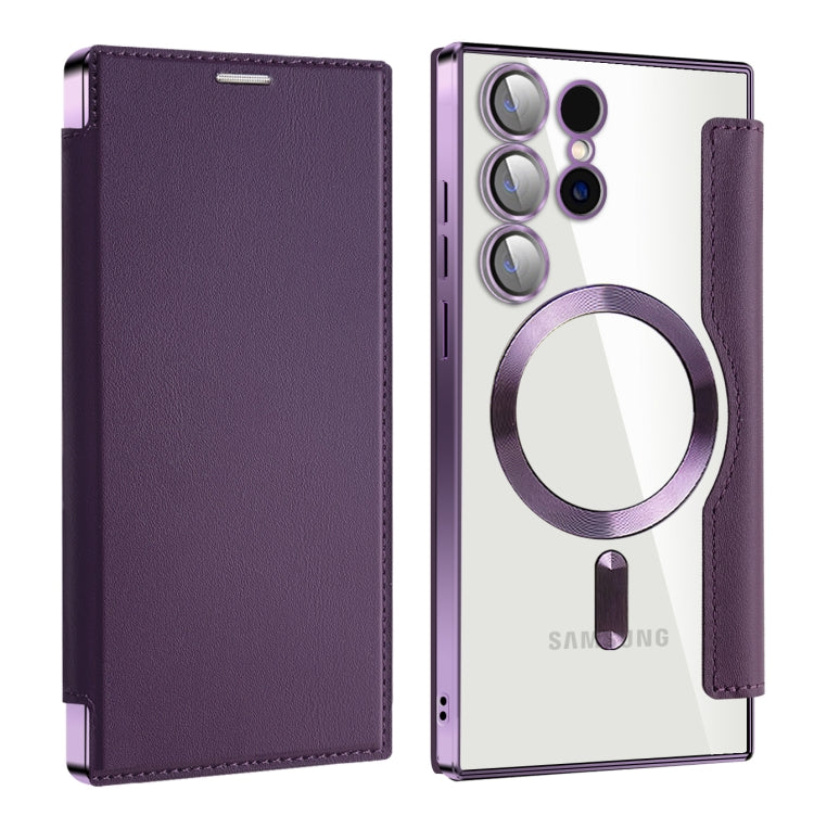 Shield MagSafe RFID Anti-theft Leather Phone Case, For Samsung Galaxy A56 5G���������������������...