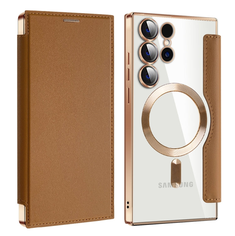 Shield MagSafe RFID Anti-theft Leather Phone Case, For Samsung Galaxy A56 5G���������������������...