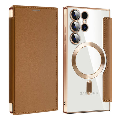 Shield MagSafe RFID Anti-theft Leather Phone Case, For Samsung Galaxy A56 5G���������������������...
