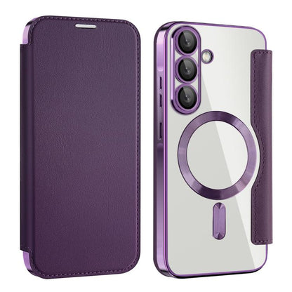 Shield MagSafe RFID Anti-theft Leather Phone Case, For Samsung Galaxy A56 5G���������������������...