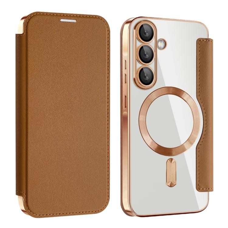 Shield MagSafe RFID Anti-theft Leather Phone Case, For Samsung Galaxy A56 5G���������������������...