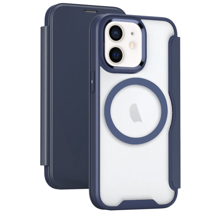 RFID Blocking Adsorption Flip MagSafe Leather Phone Case, For iPhone 11, For iPhone XS�����������...