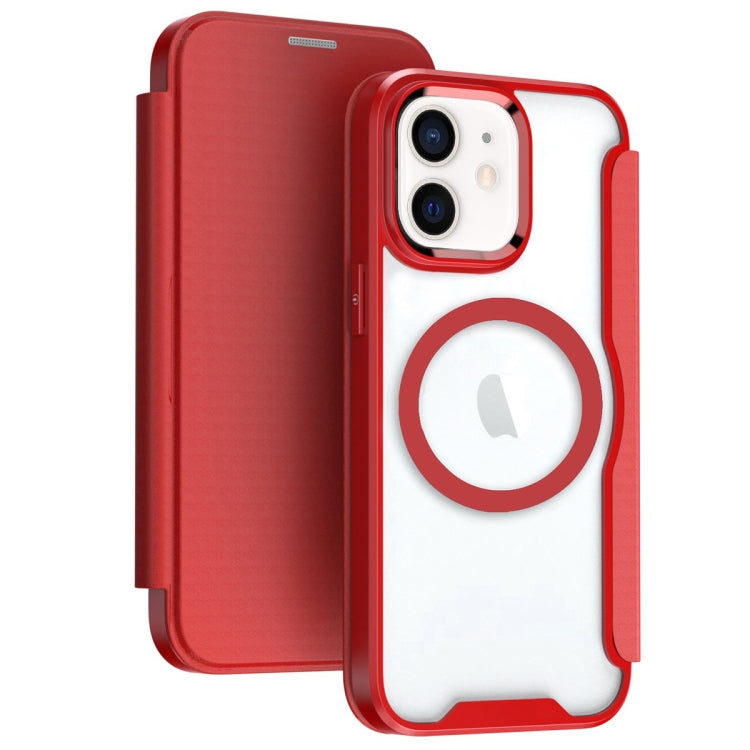 RFID Blocking Adsorption Flip MagSafe Leather Phone Case, For iPhone 11, For iPhone XS�����������...