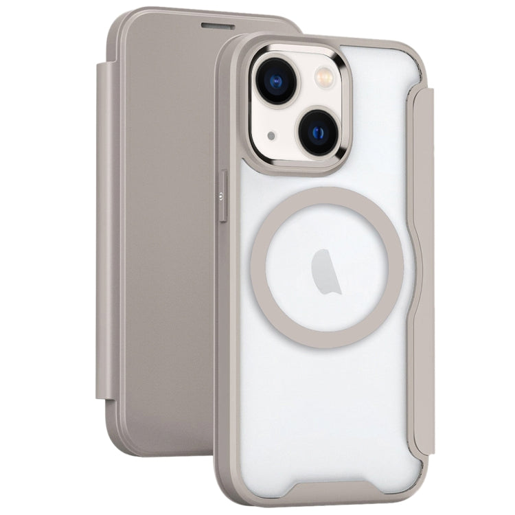 RFID Blocking Adsorption Flip MagSafe Leather Phone Case, For iPhone 16 Pro Max, For iPhone 16 Pr...
