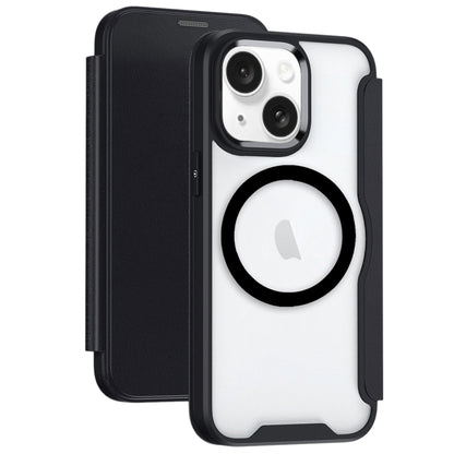 RFID Blocking Adsorption Flip MagSafe Leather Phone Case, For iPhone 16 Pro Max, For iPhone 16 Pr...