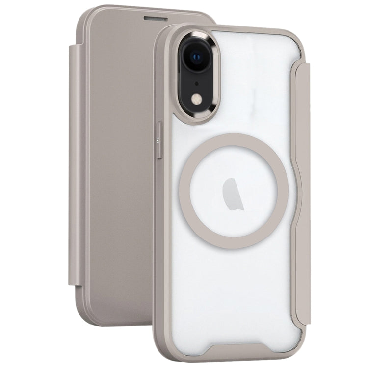 RFID Blocking Adsorption Flip MagSafe Leather Phone Case, For iPhone 11, For iPhone XS�����������...