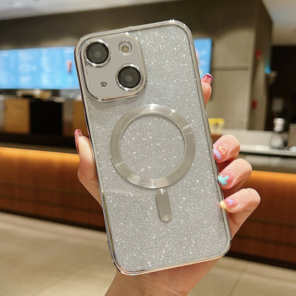 Glitter Electroplating MagSafe TPU Phone Case