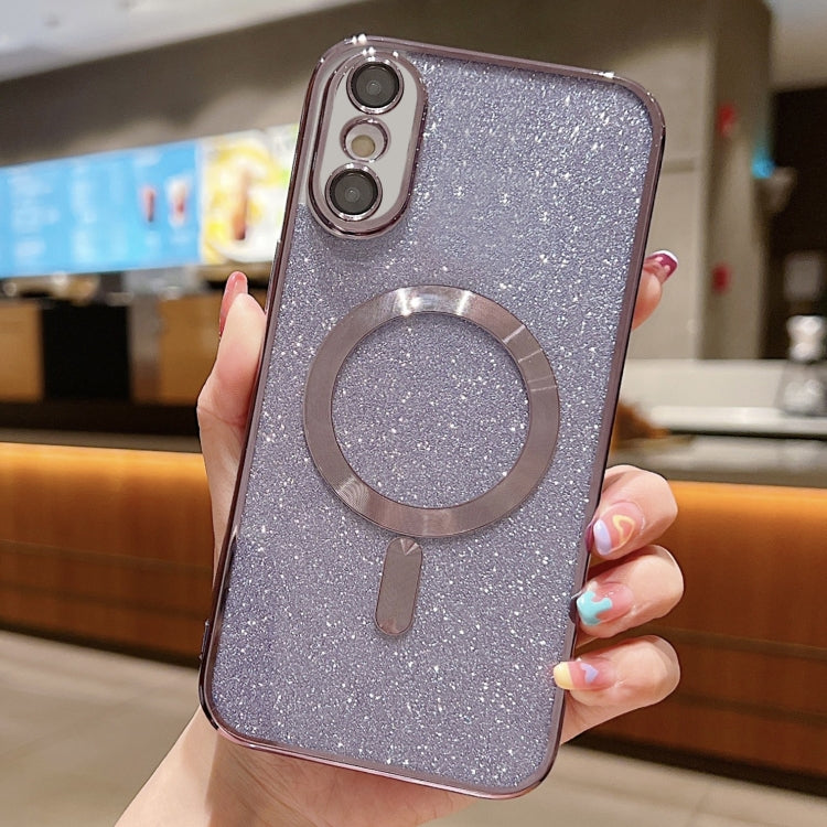 Glitter Electroplating MagSafe TPU Phone Case