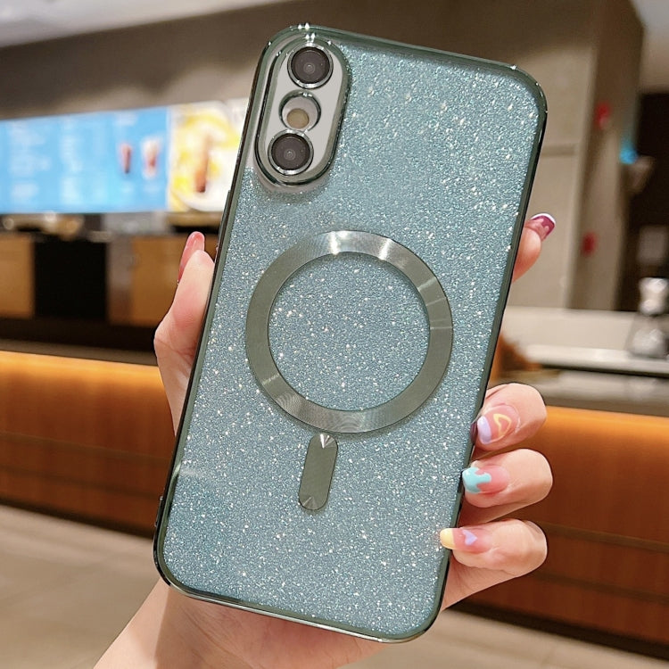 Glitter Electroplating MagSafe TPU Phone Case