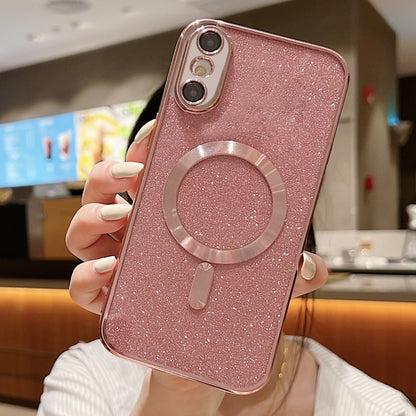 Glitter Electroplating MagSafe TPU Phone Case