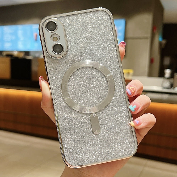 Glitter Electroplating MagSafe TPU Phone Case