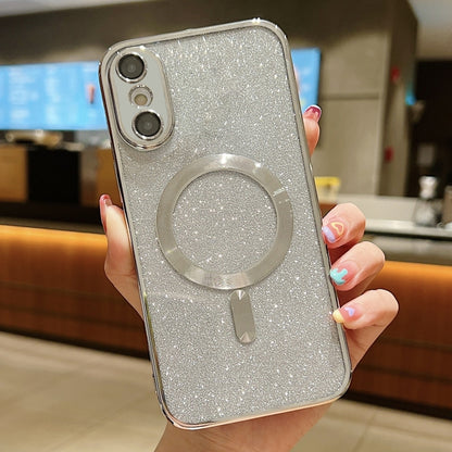 Glitter Electroplating MagSafe TPU Phone Case
