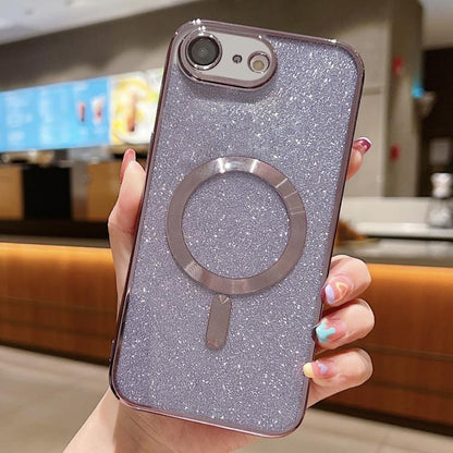 Glitter Electroplating MagSafe TPU Phone Case