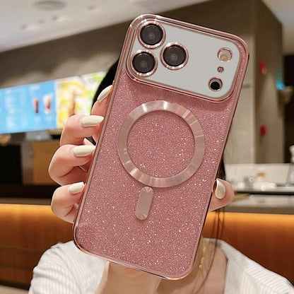 Glitter Electroplating MagSafe TPU Phone Case